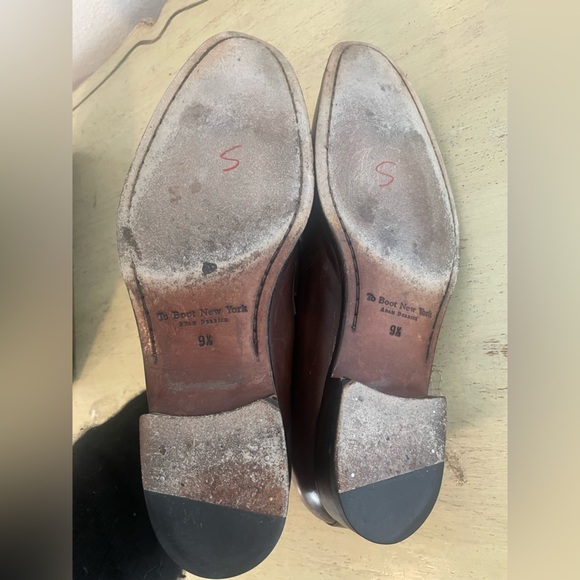 To Boot New York Made in Italy Tesoro Dark Brown Calf Slip On Size 9 1/2 $399